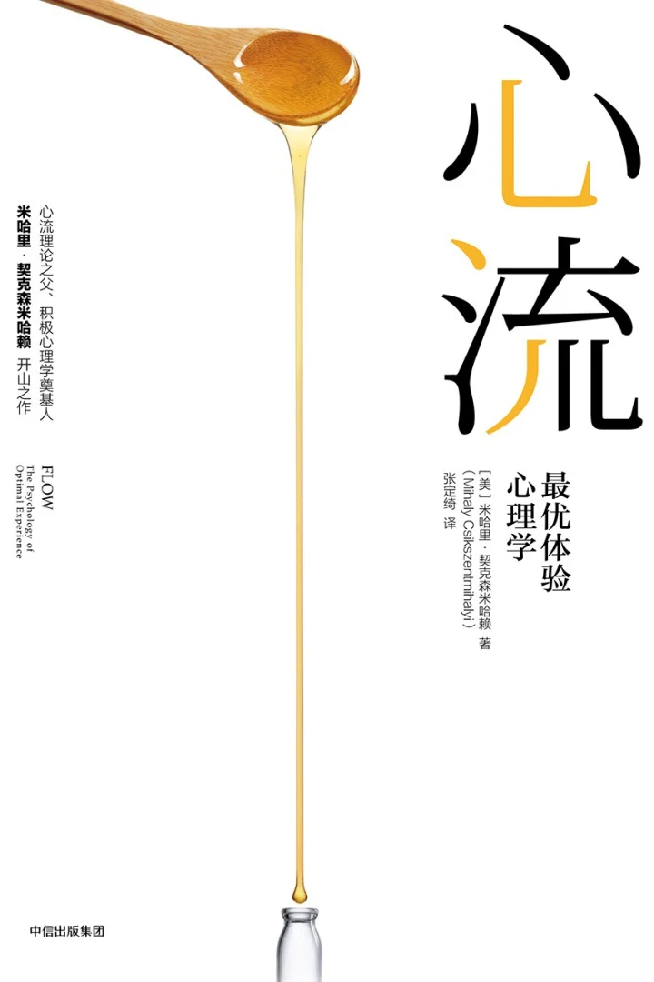 《心流:最优体验心理学》真实书籍封面